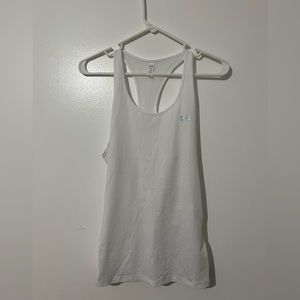 Tank top Under Armour white mesh back size medium
